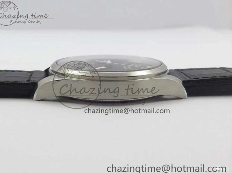 MIROTIME 0108 Affordable Mark XVII IW326501 FKF 1:1 Best Edition Black Dial on Black Leather Strap 7131